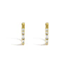 Eternal Radiance Hoop Lab Grown Diamond Earrings