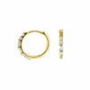 Eternal Radiance Hoop Lab Grown Diamond Earrings