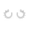 Asymmetrical Constellations Scattered Diamond Stud Earrings