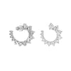 Asymmetrical Constellations Scattered Diamond Stud Earrings