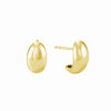 Sculptural Curved Stud Earrings