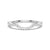 Stacking Curved Moissanite Wedding Band