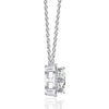 1 CT. Vintage Round Moissanite Necklace