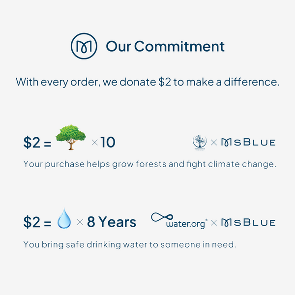 Blue Sapphire and Moissanite Anniversary Band