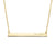 Bar Necklace with Engraving