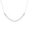 4mm Freshwater Cultured Pearl String Bar Necklace