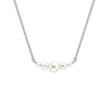 Graduated Five Freshwater Cultured Pearls Necklace