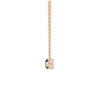 1CT. Pear Lab Grown Emerald Leaf Necklace