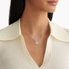 Radiating Sunburst Moissanite Necklace