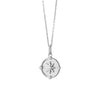 Compass Star Moissanite Pendant Necklace