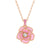 “Blossom of Compassion” Breast Cancer Awareness Pendant Necklace