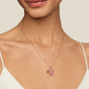 "Blossom Of Hope" Breast Cancer Awareness Pendant Necklace