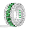 15.4 CT. Baguette Lab Grown Gemstone Eternity Band