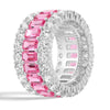 15.4 CT. Baguette Lab Grown Gemstone Eternity Band