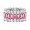 15.4 CT. Baguette Lab Grown Gemstone Eternity Band
