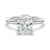 Oval Solitaire Moissanite Engagement Ring