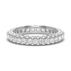 Solitaire Radiant Cut Moissanite Ring Set with Matching Stacking Band