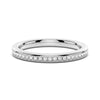 Half Eternity Round Cut Moissanite Classic Wedding Band