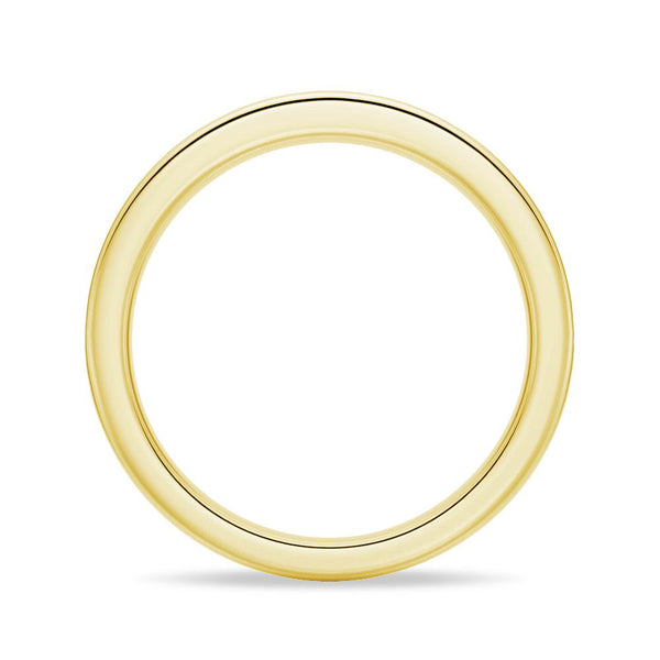 Half Eternity Round Cut Moissanite Classic Wedding Band