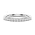 Classic Round Cut Moissanite Wedding Band