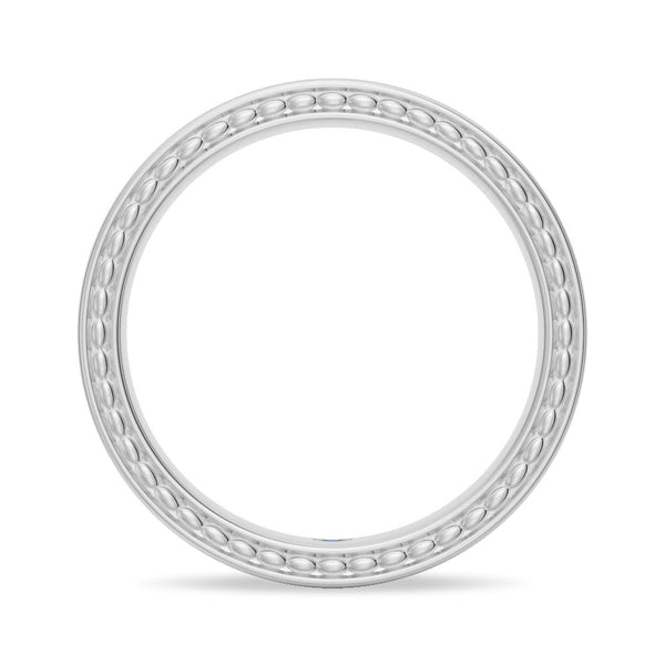 Unique Cinderella Staircase Princess Cut Moissanite Couple's Ring Set with Men's Wedding Band