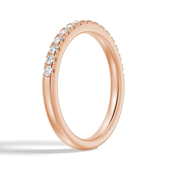 Solitaire Radiant Cut Moissanite Ring Set with Matching Wedding Band