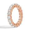 5.4 CT. Shared Prong Round Moissanite Eternity Band