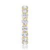 5.4 CT. Shared Prong Round Moissanite Eternity Band
