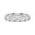 4.5mm 5 Stone Shared Prong Moissanite Anniversary Band