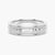 6mm Hammered Milgrain Comfort Fit Men's Wedding Band