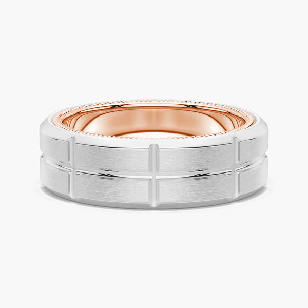 7.5mm Modern Design Men's Band