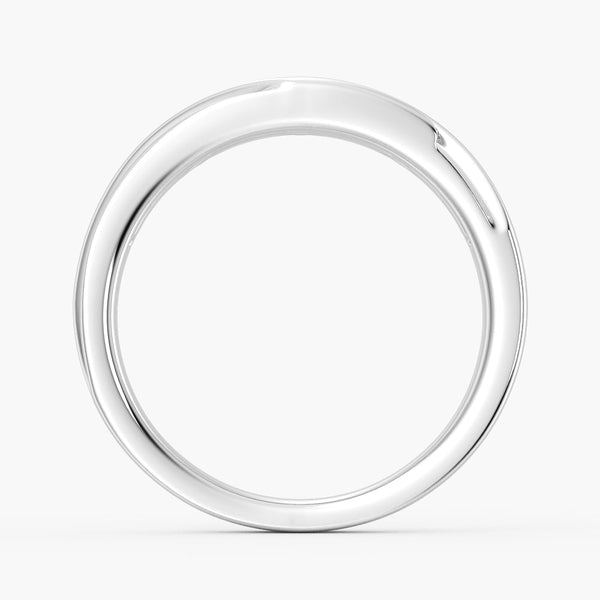 6.5mm Moissanite Men's Wedding Band