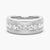9mm Moissanite Men's Wedding Band