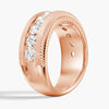 9mm Moissanite Men's Wedding Band