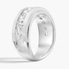 9mm Moissanite Men's Wedding Band