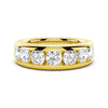 1.5 CT. Cushion Shaped Moissanite Couple's Ring Set with Men's Wedding Band
