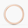 6mm Minimalist Two Tone Men's Wedding Band