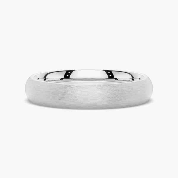 6mm Classic Matte Finish Men's Wedding Band