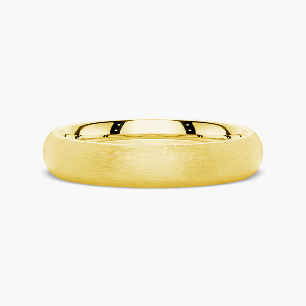 6mm Classic Matte Finish Men's Wedding Band