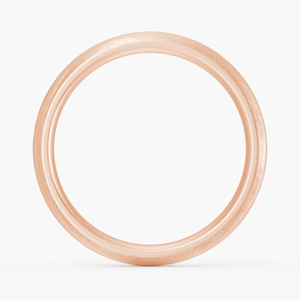 6mm Classic Matte Finish Men's Wedding Band