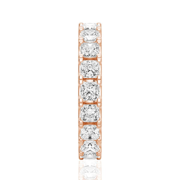 5ctw. Princess Cut Moissanite Eternity Band