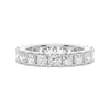 5ctw. Princess Cut Moissanite Eternity Band