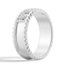Custom Signature "I ♡ U MOM" Wedding Band