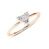 Mini Trio Lab Grown Diamond Promise Ring