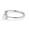 Marquise and Pear Cut Lab Grown Diamond Toi et Moi Promise Ring