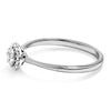 Round Cluster Lab Grown Diamond Promise Ring