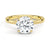 Classic Round Solitaire Brilliant Moissanite Engagement Ring