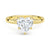 Classic Solitaire Heart Shaped Moissanite Engagement Ring