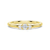 True Love Lab Grown Diamond Three Stone Promise Ring