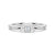True Love Emerald Cut Lab Grown Diamond Promise Ring